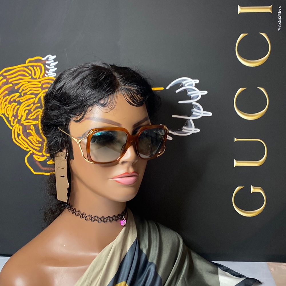🔥NEW -GUCCI Green Gradient Square Ladies Sunglasses
GG0647S 003 56
